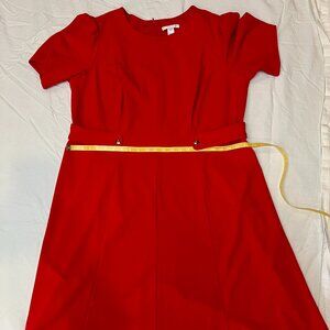 Red dress